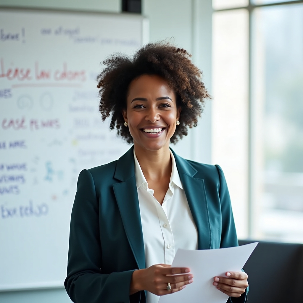 Workshop facilitator leading a session